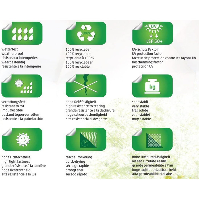 Чохол для меблів Sun Garden Easy Sun - поліпропілен, антрацит B057