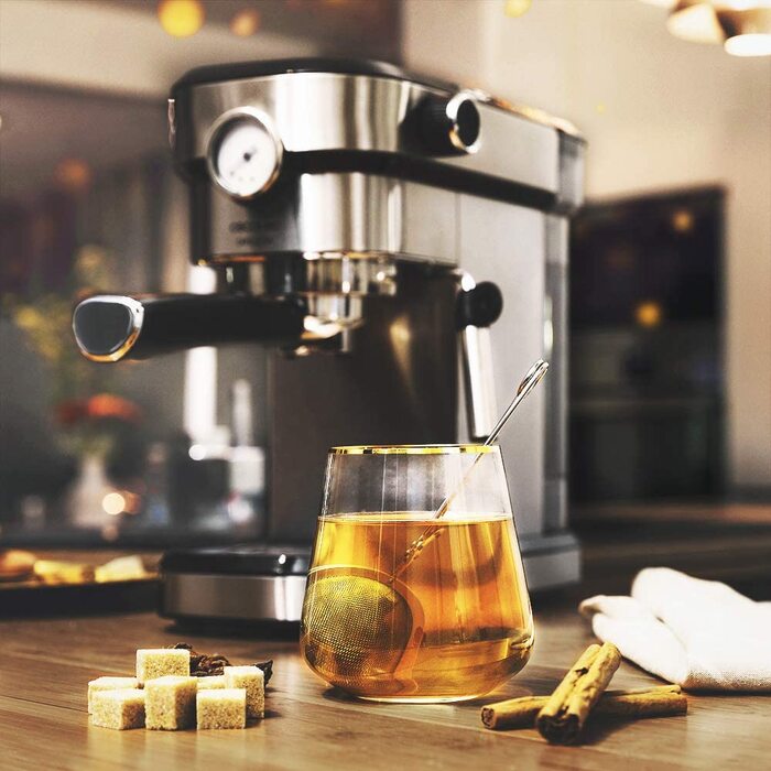 Кавомашина Cecotec Cafelizzia 790 Steel Pro: Еспресо та Капучино, 1350W, 20 Бар, Нержавіюча сталь
