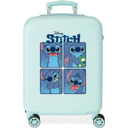 Дитяча валіза Disney Stitch Naughty для ручної поклажі, кабінна, легка, з принтом, для подорожей