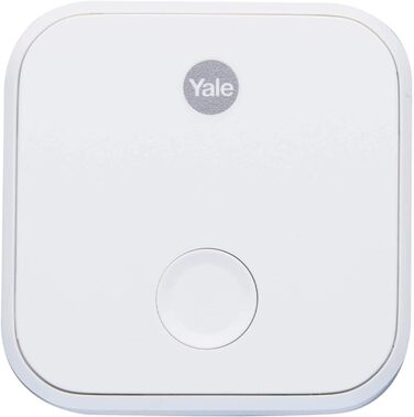 Yale Connect Wi-Fi Bridge для розумного замка, віддалений доступ, інтеграція з голосовим асистентом, білий