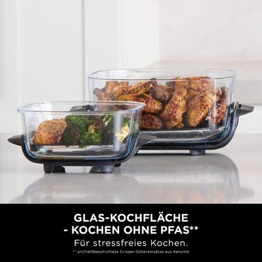 Ninja CRISPi Airfryer - фритюрниця без олії, 3.8 л, 4-в-1, 1700 В, FN101EUSTGD (Stone)