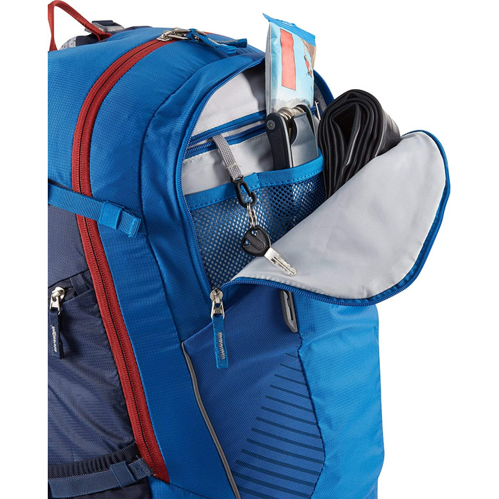 Рюкзак для велосипедистів Deuter Trans Alpine 30 л, синій, для подорожей і спорту