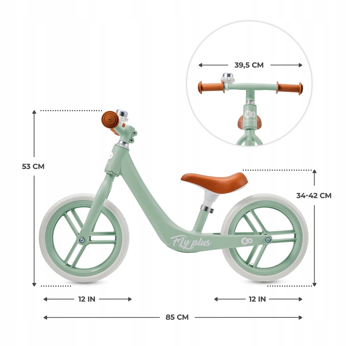 Беговел Kinderkraft FLY PLUS 12