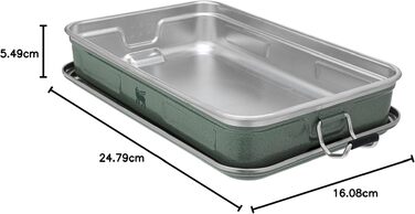 Термос Stanley Classic Legendary Useful Box, 1.2 л, Hammertone Green (зелений)