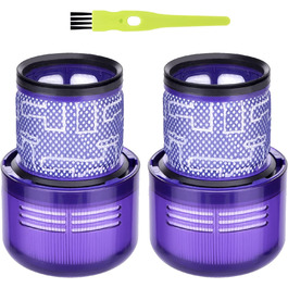 Фільтр для Dyson V11, 2 шт, змінний миючий фільтр для пилососа Dyson V11 SV14 Animal, Drehmomentantrieb, Komplett, заміна DY-970013-02 V11-2P