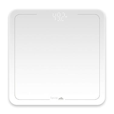 Цифрові ваги Fenite з LED-дисплеєм, скляна платформа, протиковзкі ніжки