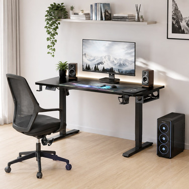 Комплект (2 шт)  крісло Mealux Arco Black (арт. HF-B10 F/B-X2)