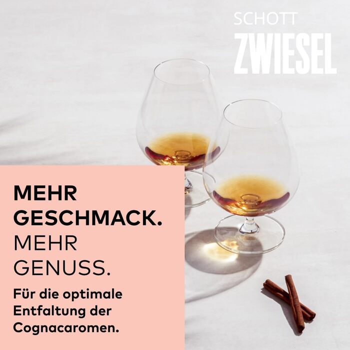Набір келихів для коктейлів та коньяку SCHOTT ZWIESEL Bar Special, Tritan-кришталь, 4 шт, Німеччина
