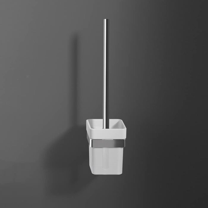 Тримач для туалетного йорша Ideal Standard IOM Cube, настінний, хромований метал