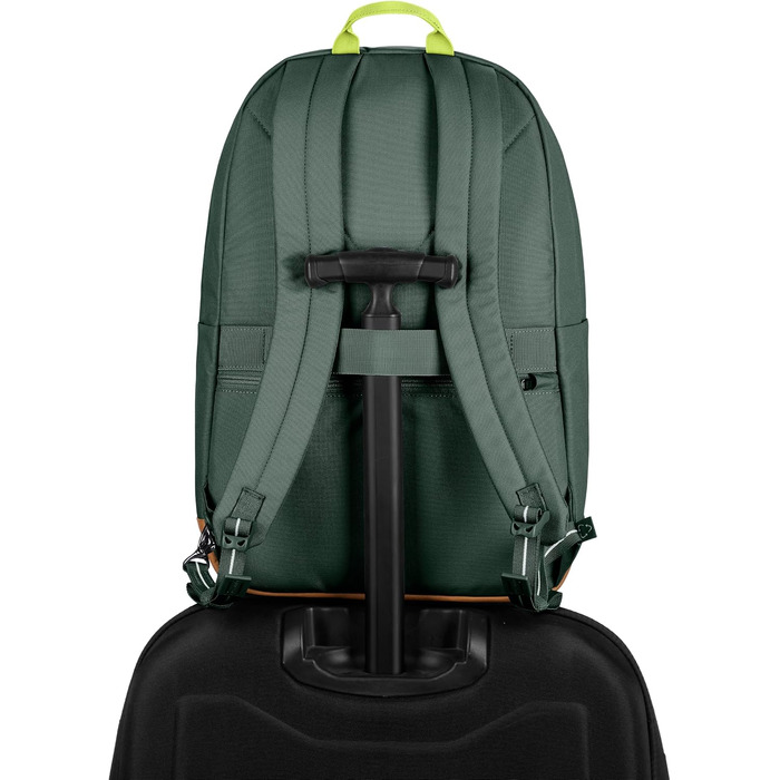 Протиугінний рюкзак Pacsafe Go 25L унісекс, чорний (Jet Black), захисний міський рюкзак