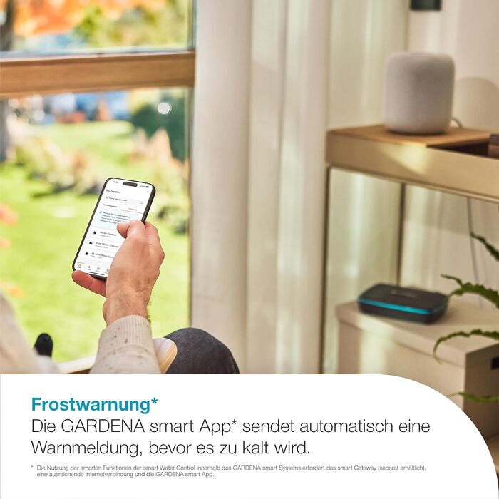 Gardena Smart Water Control 19033-20: Автоматичний полив для саду, інтеграція з розумним домом, захист від заморозків