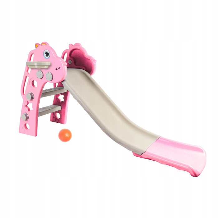 Дитяча гірка Aga4Kids 130 см, рожева (DS3701)