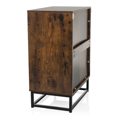 Сервант / комод VINSTRA 60x38,5x83,3 см 4 шухляди коричневий hjh LIVING