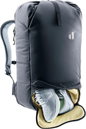 Рюкзак Deuter Utilion 30 Roll-Top з відділенням для взуття, 30 л, чорний