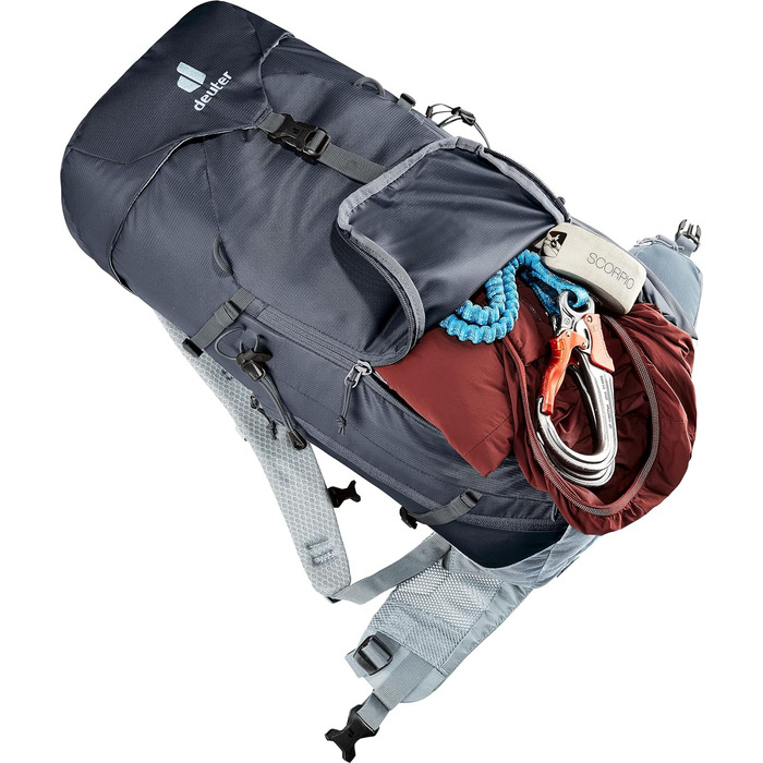 Рюкзак для хайкінгу Deuter Trail 30 літрів чорний (2024), для альпінізму та каякінгу