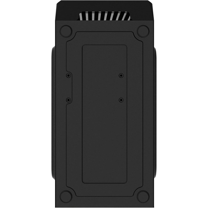 Корпус для ПК Zalman T6 ATX Midi-Tower, чорний, ігровий, з попередньо встановленим 120-мм вентилятором, добрий повітряний потік