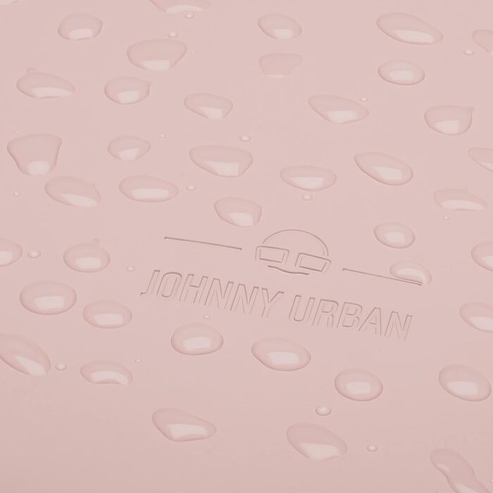 Міський рюкзак Johnny Urban Harvey Medium Rolltop, водостійкий, з відділенням для ноутбука 15L, рожевий, для жінок і чоловіків