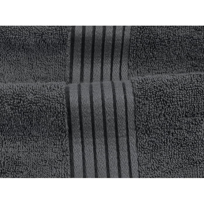 Набір рушників Utopia Towels з бавовни, 2 банних, 2 для рук і 4 серветки, 700 г/м², сірі