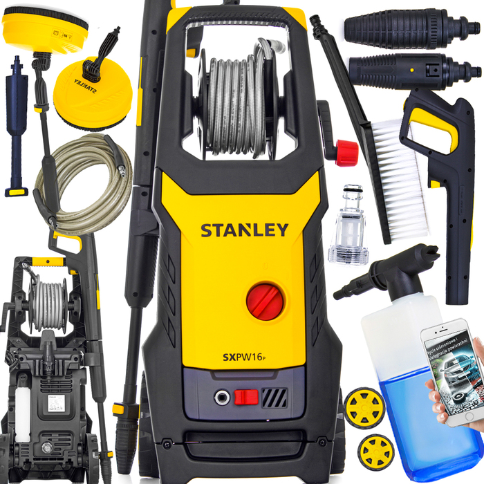 Мийка високого тиску Stanley 125 бар, 1600 Вт