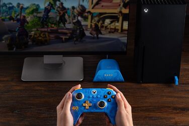 Бездротовий геймпад 8BitDo Ultimate 3-mode для Xbox Series X|S, Xbox One, PC, Android, Apple — Hall Effect стіки, додаткові кнопки Pro, Rare 40th Anniversary Edition