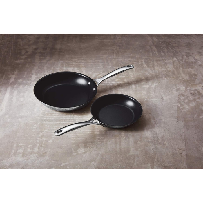 Набір сковорідок Le Creuset, 2 шт, нержавіюча сталь