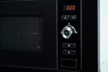 Вбудована мікрохвильова піч Respekta MW800G з грилем, 20 л, 800 Вт, 5 режимів, цифровий таймер, 59,5 см