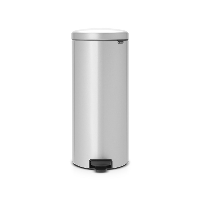 Педаль 30 л Сміттєвий бак Безшумний сірий металік NewIcon Brabantia