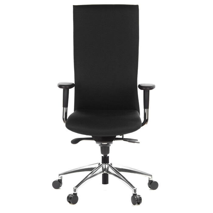 Офісне крісло / крісло керівника OFFICE-TEC тканина чорна hjh OFFICE