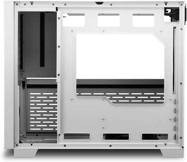Корпус для ПК Sharkoon MS-Y1000 White Micro-ATX, білий, компактний