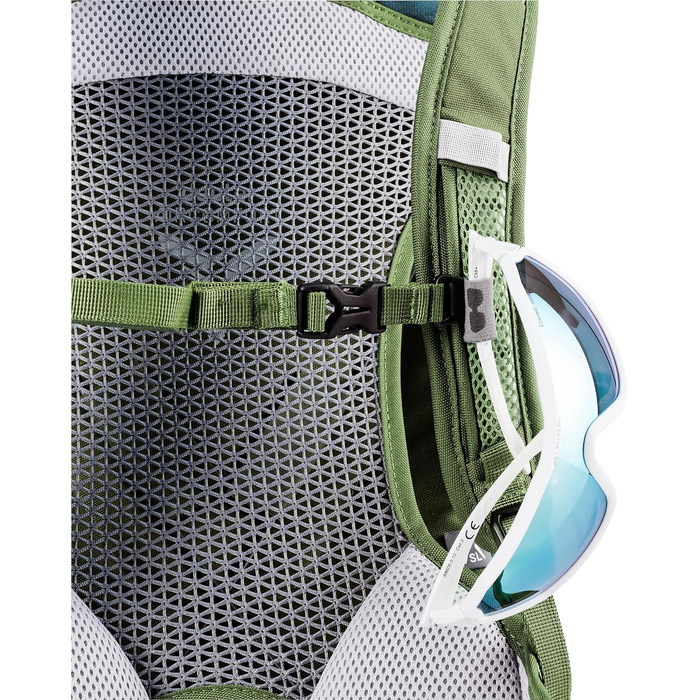 Жіночий туристичний рюкзак Deuter AC Lite 14 SL, 14 л, блакитний/зелений