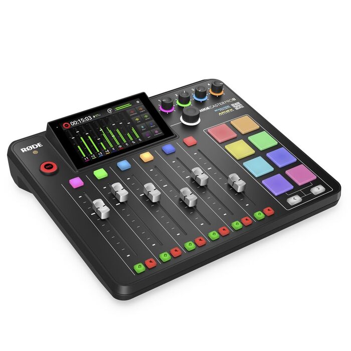 RØDE RØDECaster Duo: Комплект для подкастів, стрімінгу, музики (RCP II Noir)
