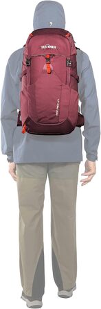 Рюкзак для туризму Tatonka Hike Pack 27 л з вентиляцією спини та дощовиком, легкий і зручний, унісекс, сірий