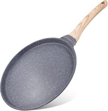 Млинцева пательня Joeji's Kitchen 26 см – антипригарна, індукційна, з м'якою бакелітовою ручкою, для млинців, омлетів, яєць, роти, тва