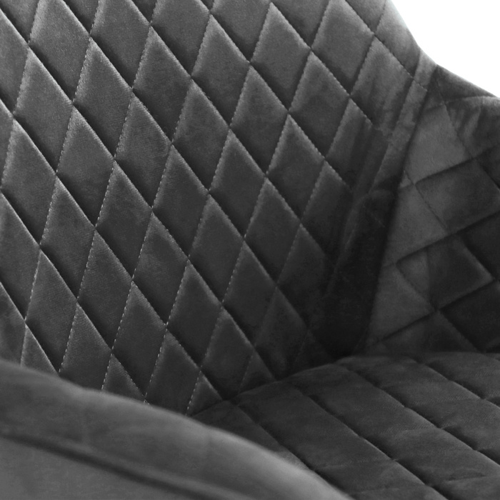 Стілець обідній ELVERUM Velvet Grey hjh LIVING