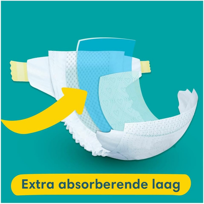 Підгузки Pampers Baby Dry розмір 8 (17+ кг), маленька упаковка, 28 шт.