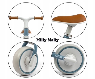 Беговий велосипед Milly Mally Skippy Blue