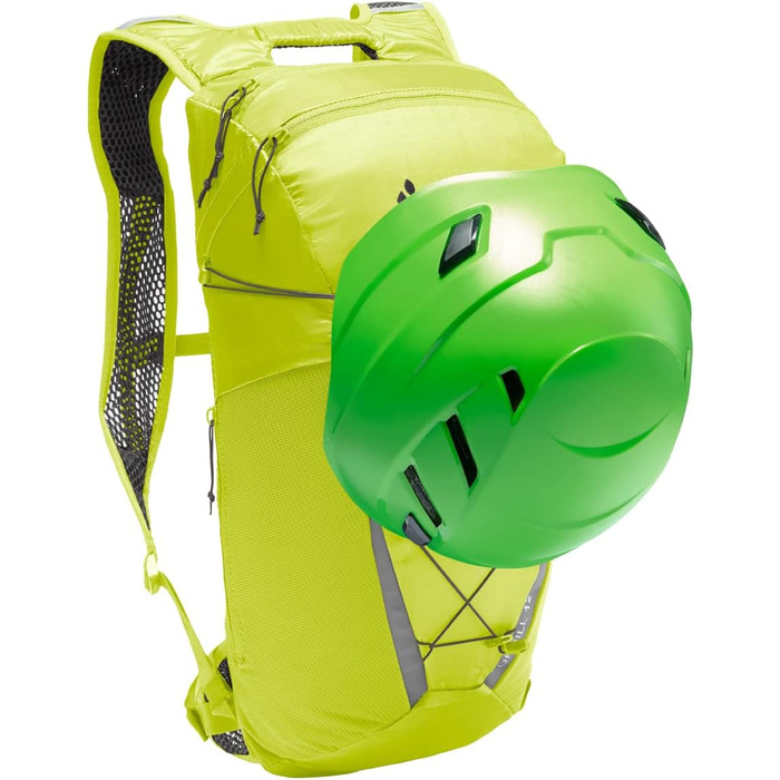 Рюкзак VAUDE Uphill 12 л, унісекс, яскраво-зелений, легкий туристичний