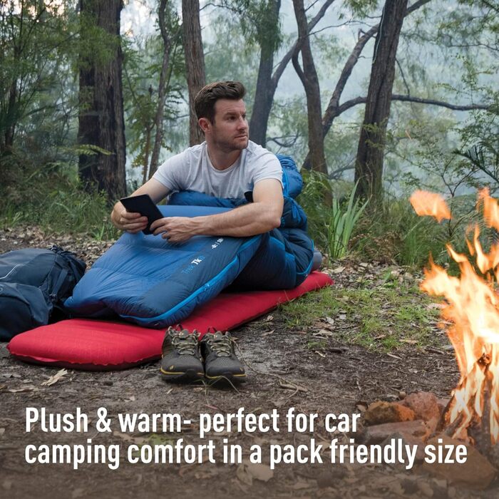 Самонадувний килимок Sea to Summit Comfort Plus S.I. Regular (200 x 63 x 7,6 см) для кемпінгу та туризму