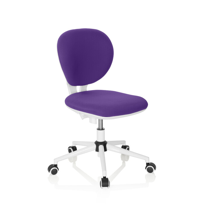 Дитячий стілець / дитячий письмовий стілець KID VIVO тканина фіолетовий hjh OFFICE