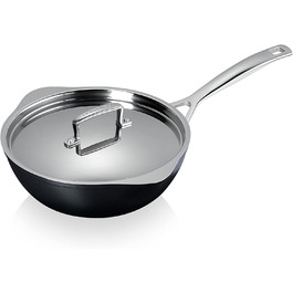 Сковорода Le Creuset Chef з антипригарним покриттям, 24 см, срібна