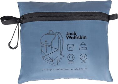 Рюкзак Jack Wolfskin Wandermood 24 літри, складаний, унісекс, синій
