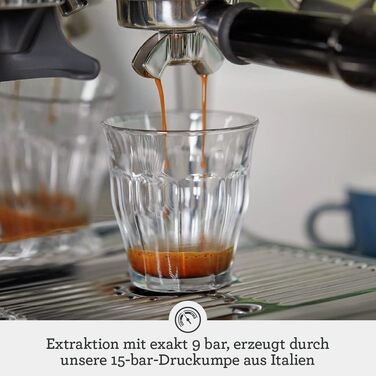 Кавомашина Sage The Barista Express з вбудованим млином та капучинатором – чорний трюфель