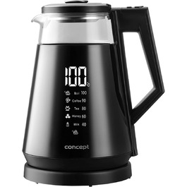Електричний скляний чайник Concept Thermosense 1.7 л RK4170
