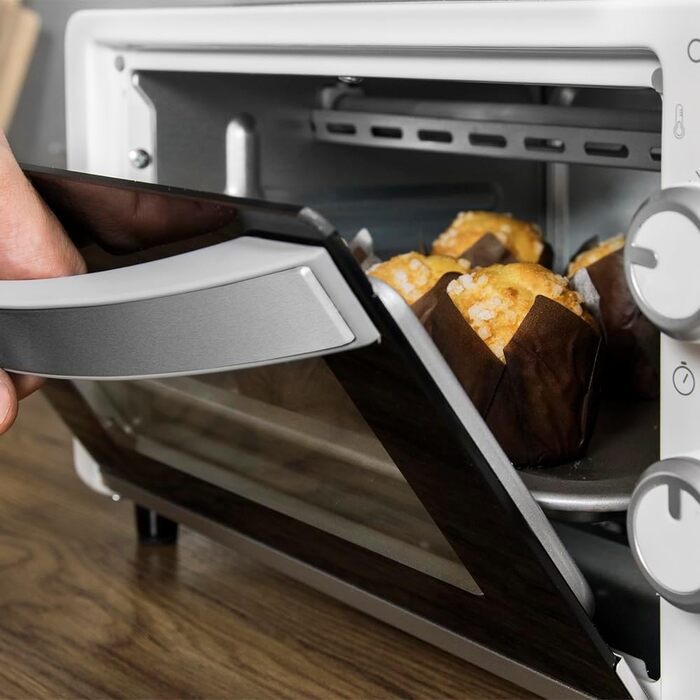 Міні-піч Cecotec Bake&Toast 1090 White 10л, 1000 Вт, таймер 60 хв, до 230°C, біла