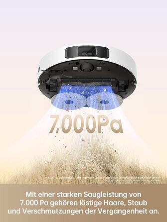 Робот-пилосос Dreame L10s Pro Gen2: потужність 13000 Па, DuoBrush для шерсті тварин, суха та волога прибирання, LDS-навігація, акумулятор 5200 мАг