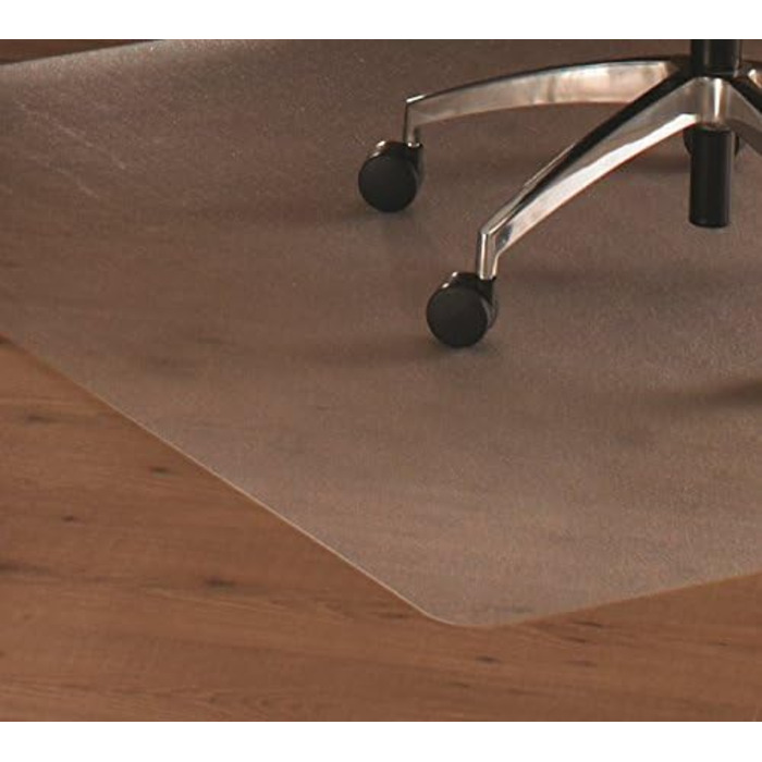 Прозорий килимок під крісло Floortex Ecotex Evolutionmat 120x90 см, прямокутний, для твердих підлог, з переробленого полімеру