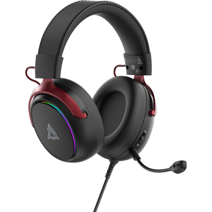 Дротова ігрова гарнітура Ajazz AHW10 Black (AHW10-B)