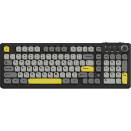 Бездротова клавіатура Ajazz AF98 PLUS Black Gray Yellow (AF98-PLUS-BGY)