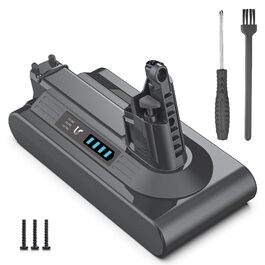 Акумулятор Keenstone V8 8000mAh для пилососа Dyson SV10 V8 Absolute, Animal, Motorhead – з фільтрами