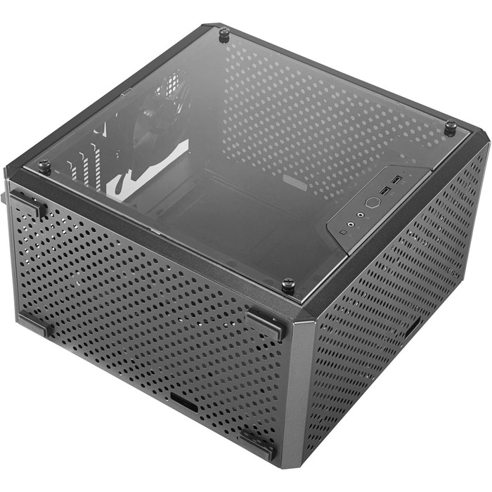 Корпус Cooler Master MasterBox Q500L ATX Mini Tower з прозорою бічною панеллю, організацією кабелів і багатьма варіантами охолодження
